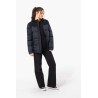 KA6163 UNISEX BI-TONE PADDED JACKET WITH HOOD