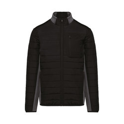 KA6171 MEN'S BI-MATERIAL PADDED JACKET