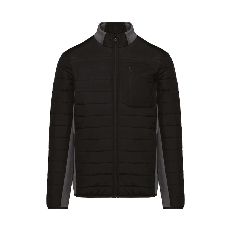 KA6171 MEN'S BI-MATERIAL PADDED JACKET