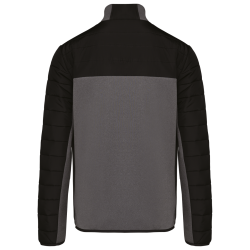 KA6171 MEN'S BI-MATERIAL PADDED JACKET