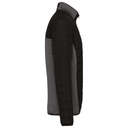 KA6171 MEN'S BI-MATERIAL PADDED JACKET