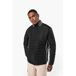KA6171 MEN'S BI-MATERIAL PADDED JACKET
