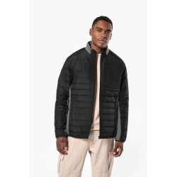 KA6171 MEN'S BI-MATERIAL PADDED JACKET