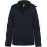 KA651 LADIES’ HOODED SOFTSHELL LINED PARKA