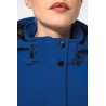 KA651 LADIES’ HOODED SOFTSHELL LINED PARKA