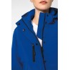 KA651 LADIES’ HOODED SOFTSHELL LINED PARKA