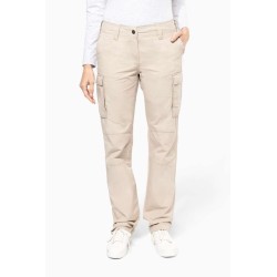 KA746 LADIES' LIGHTWEIGHT MULTIPOCKET TROUSERS