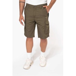 KA755 MEN'S LIGHTWEIGHT MULTIPOCKET BERMUDA SHORTS