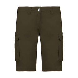 KA756 LADIES' LIGHTWEIGHT MULTIPOCKET BERMUDA SHORTS