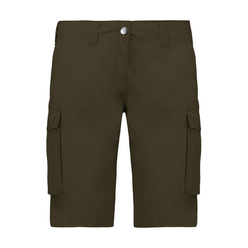 KA756 LADIES' LIGHTWEIGHT MULTIPOCKET BERMUDA SHORTS