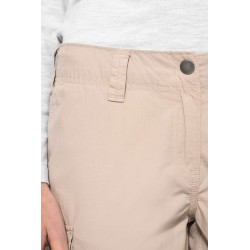 KA756 LADIES' LIGHTWEIGHT MULTIPOCKET BERMUDA SHORTS