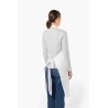 KA8010 POLYCOTTON APRON HIGH-TEMPERATURE WASHABLE
