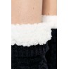 KA815 SHERPA-LINED LOUNGE SOCKS