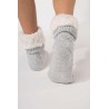 KA815 SHERPA-LINED LOUNGE SOCKS