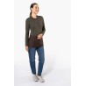 KA886 COTTON SHORT APRON