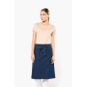 KA887 COTTON LONG APRON