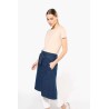KA887 COTTON LONG APRON