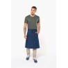 KA887 COTTON LONG APRON
