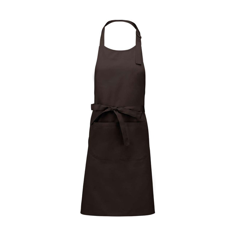 KA890 POLYESTER COTTON APRON WITH POCKET