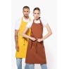 KA895 COTTON APRON WITHOUT POCKET