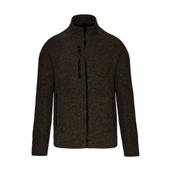 KA9106 MEN'S FULL ZIP HEATHER JACKET
