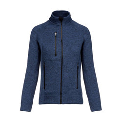 KA9107 LADIES' FULL ZIP HEATHER JACKET