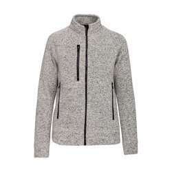KA9107 LADIES' FULL ZIP HEATHER JACKET