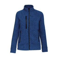 KA9107 LADIES' FULL ZIP HEATHER JACKET