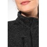 KA9107 LADIES' FULL ZIP HEATHER JACKET