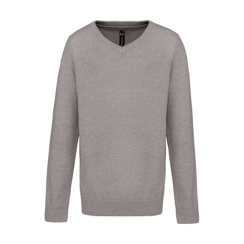 KA9109 KIDS' V-NECK JUMPER