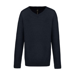KA9109 KIDS' V-NECK JUMPER
