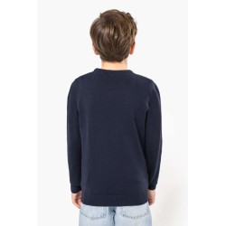 KA9109 KIDS' V-NECK JUMPER