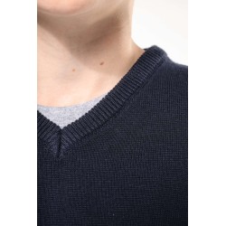 KA9109 KIDS' V-NECK JUMPER
