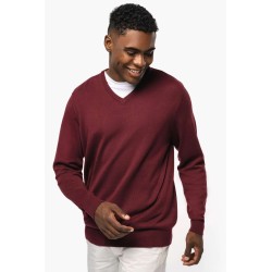 KA965 MEN’S V-NECK JUMPER