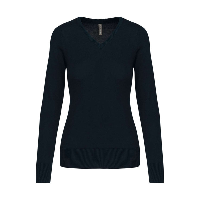 KA966 LADIES' V-NECK JUMPER