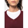 KA966 LADIES' V-NECK JUMPER