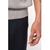 KA969 MEN'S SLEEVELESS V-NECK JUMPER