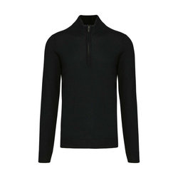 KA970 MEN'S ZIP NECK JUMPER
