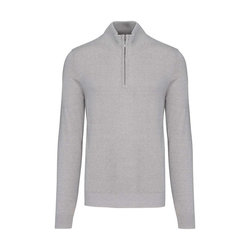 KA970 MEN'S ZIP NECK JUMPER