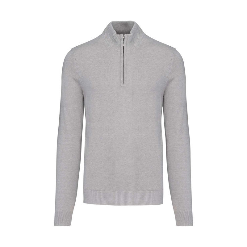 KA970 MEN'S ZIP NECK JUMPER