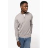 KA970 MEN'S ZIP NECK JUMPER