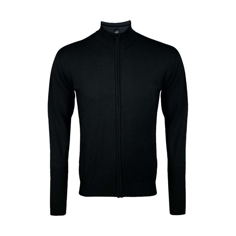 SO00548 SOL'S GORDON MEN ZIPPED KNITTED CARDIGAN