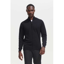 SO00548 SOL'S GORDON MEN ZIPPED KNITTED CARDIGAN
