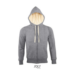 SO00584 SOL'S SHERPA - UNISEX ZIPPED JACKET WITH "SHERPA" LINING