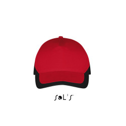 SO00595 SOL'S BOOSTER - 5 PANEL CONTRASTED CAP