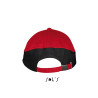SO00595 SOL'S BOOSTER - 5 PANEL CONTRASTED CAP