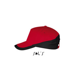 SO00595 SOL'S BOOSTER - 5 PANEL CONTRASTED CAP
