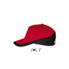 SO00595 SOL'S BOOSTER - 5 PANEL CONTRASTED CAP