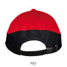 SO00595 SOL'S BOOSTER - 5 PANEL CONTRASTED CAP