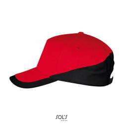 SO00595 SOL'S BOOSTER - 5 PANEL CONTRASTED CAP